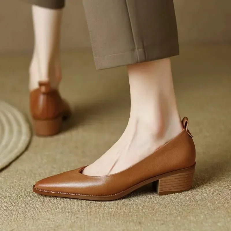 Daphne™ | Classic Block Heel Pumps
