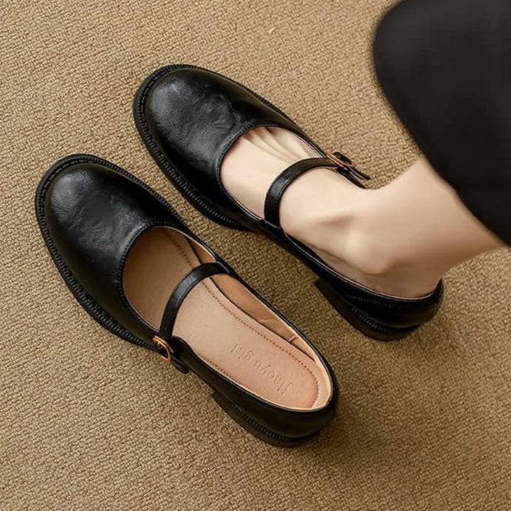 Florence™ | Classic Mary Jane Block Heel Shoes