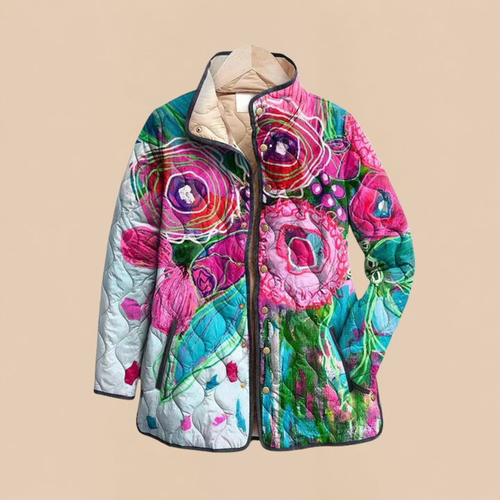 ARIANNE | Elegant Floral Pattern Jacket