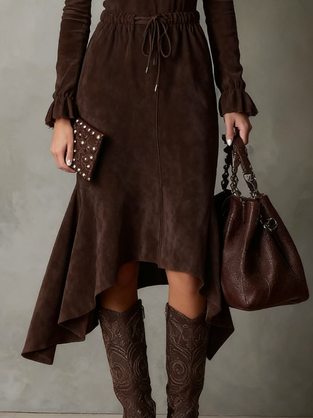 Vanessa™ | Tie Waist Midi Dress