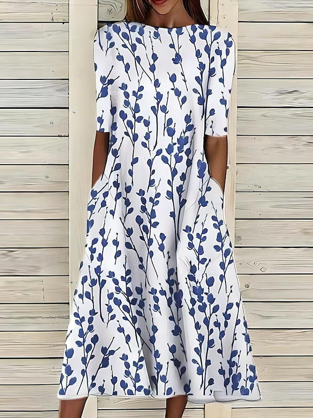 Solange™ | Coastal Bloom Maxi Dress
