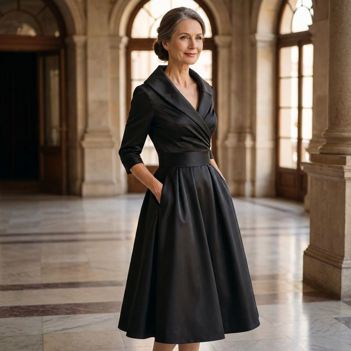 Rosalie™ | Refined Midi Dress
