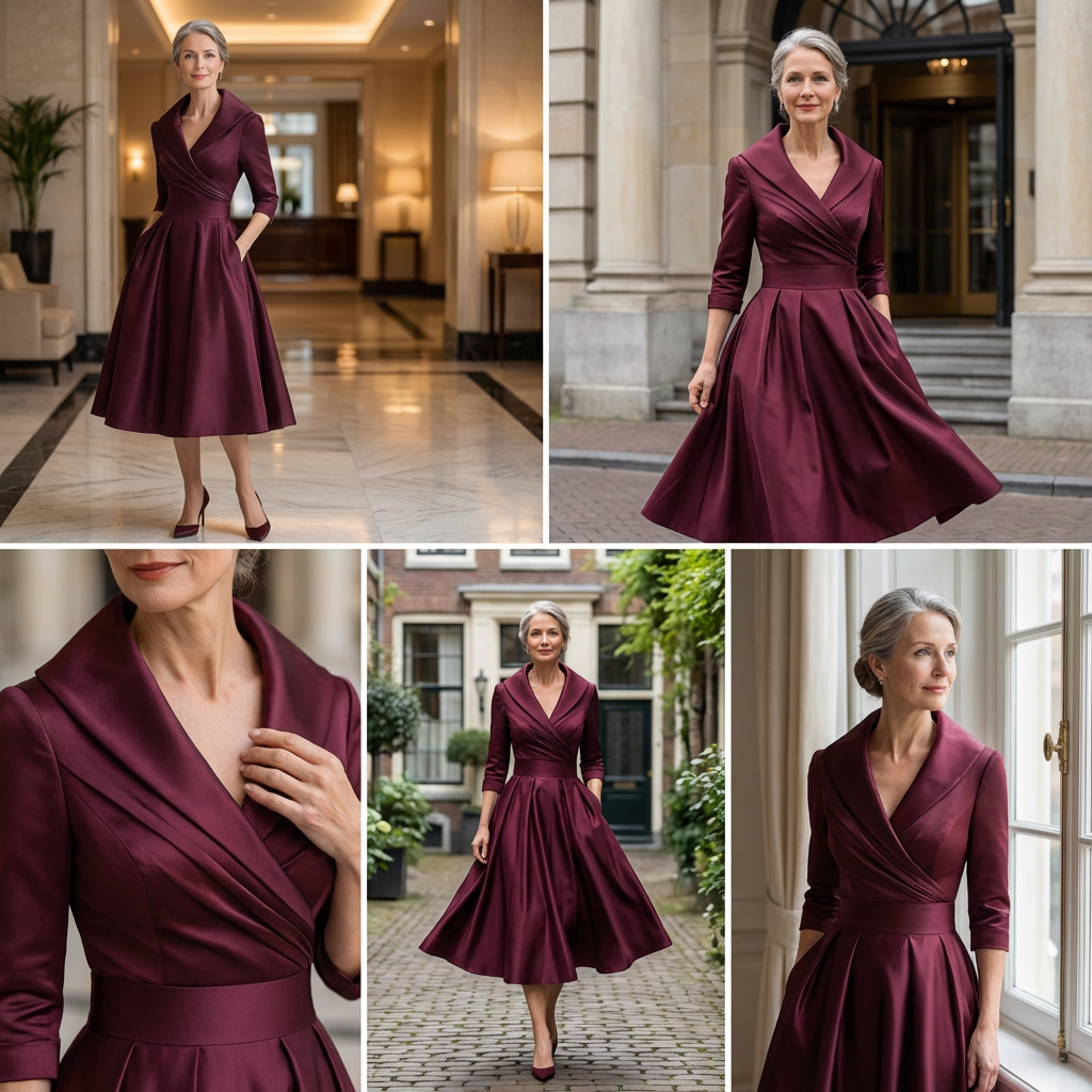 Rosalie™ | Refined Midi Dress