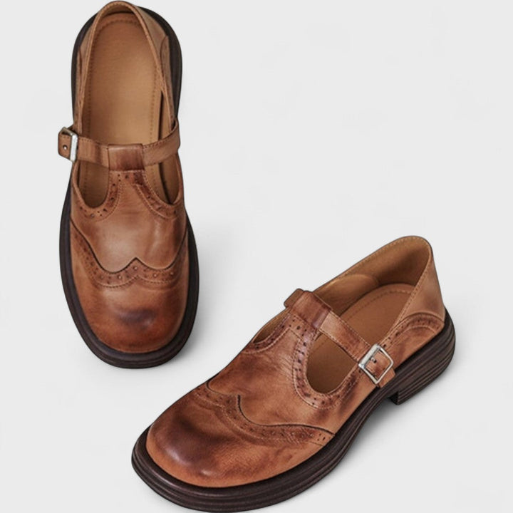 Annette™ | Elegant Low-Heel Flat