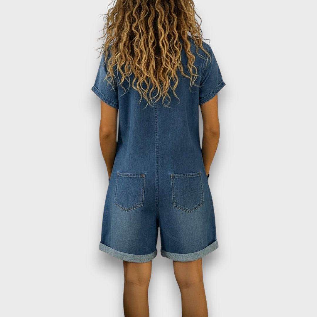 Yara™ | Vintage Short Overalls