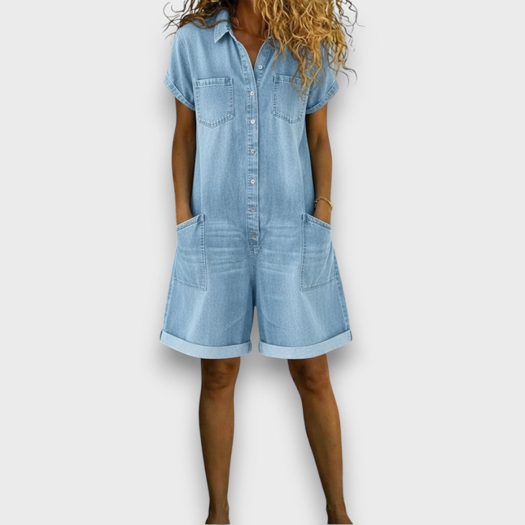 Yara™ | Vintage Short Overalls