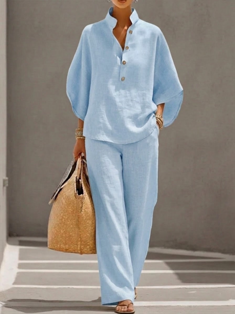Waverly™ | Flowy Bat-Sleeve Two-Piece Set