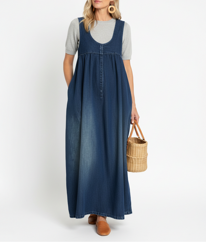 Dora™ | Vintage Washed Shirt Dress