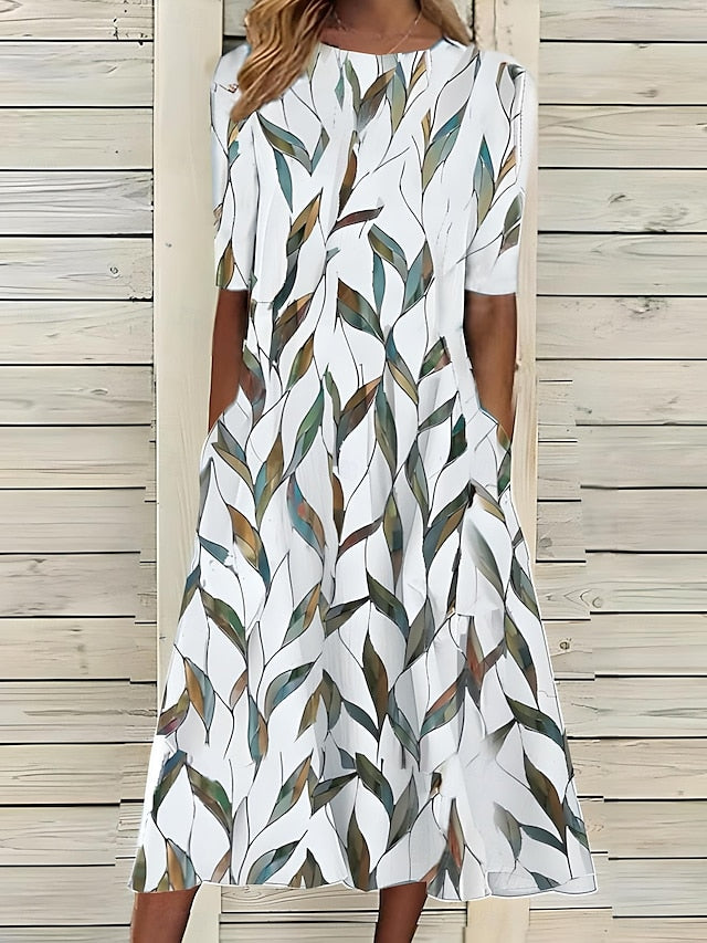 -Caitriona™ | Coastal Bloom Maxi Dress-