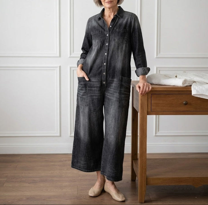 Romy™ | Vintage Washed Jumpsuit