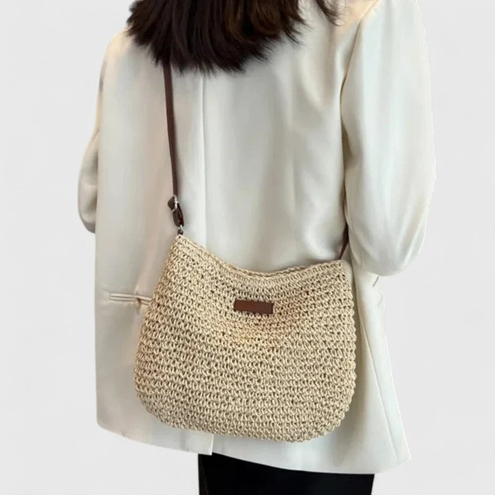 Harlow™ | Artisan Woven Slouch Bag